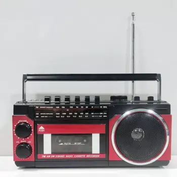 Портативная Многополосная FM-радио в стиле ретро, Bluetooth-колонка, уличная многофункциональная USB-карта, аудио, MP3, музыкальный плеер, вход для наушников