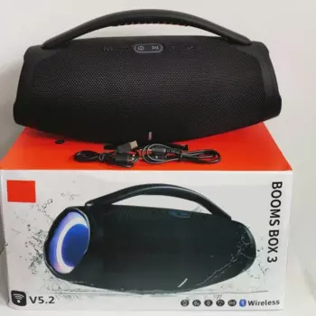 Портативная Водонепроницаемая высокомощная Bluetooth-Колонка 100 Вт, разноцветная Беспроводная колонка-сабвуфер 360, стерео, объемная Колонка TWS, бумбокс