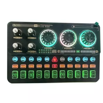 Портативная внешняя звуковая карта SK900 K900