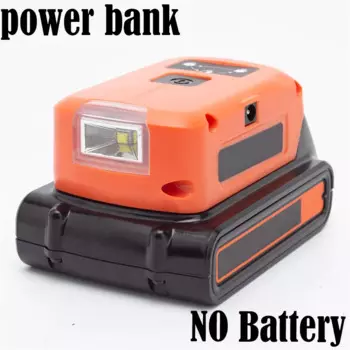 Портативное зарядное устройство для литиевой батареи BLACK + DECKER 18/20 в (без батареи)