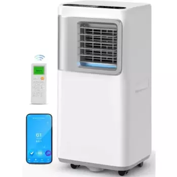 Портативные кондиционеры 16,00,0BTU, 5 в 1, портативные блоки переменного тока для больших помещений 800 кв. футов с Wi-Fi App дистанционным управлением и охлаждением