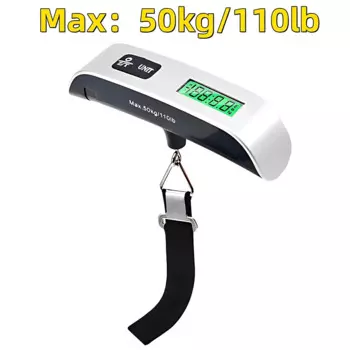 Портативные кухонные весы Timbangan Berat Koper 50 кг