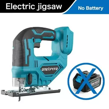 Портативный аккумуляторный лобзик ONEKFYFD для батареи Makita 18 В