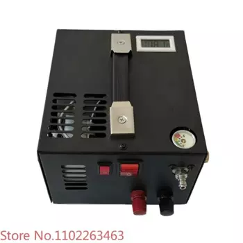 Портативный электрический мини-компрессор Pcp 300 бар, 4500 фунтов на квадратный дюйм, с преобразователем мощности