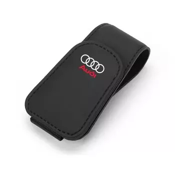 Портативный автомобильный держатель для очков Audi Sline QUATTRO RS A3 A4 B8 8P 8V B6 A5 A6 C7 Q5 B9 B7 C6 A1