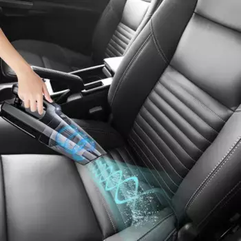 Портативный автомобильный пылесос 4 в 1, 7000 па, моющиеся фильтры