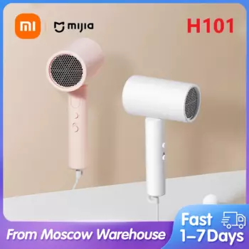 Портативный Фен XIAOMI MIJIA H101 с анионами, профессиональный Быстросохнущий фен с отрицательными ионами для ухода за волосами, 220 В, складные Фены для дома и путешествий