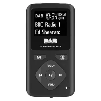 Портативный FM/цифровой Bluetooth радиоприемник, персональный карманный FM мини-радиоприемник, MP3-плеер с Micro-USB для дома