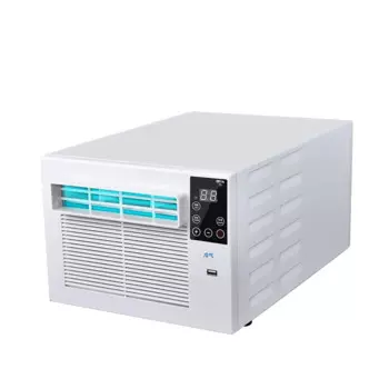 Портативный кондиционер 110 В переменного тока 220 btu, миниатюрный Мобильный кондиционер с дистанционным управлением для телефона, офиса, кемпинга, места для домашних животных