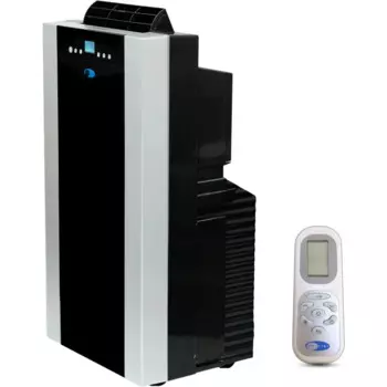Портативный кондиционер 14000 BTU с двойным шлангом, осушитель и охлаждающий вентилятор для комнат 500 кв. футов