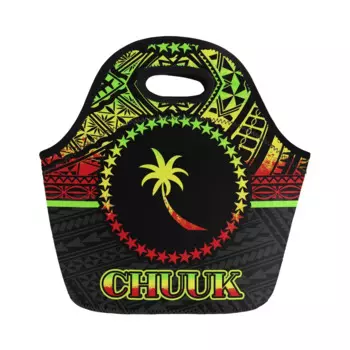 Портативный Ланч-бокс HYCOOL, чехол для пикника с принтом Chuuk, Термальный Портативный Ланч-бокс, контейнер для еды