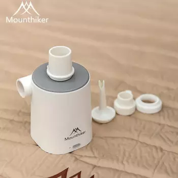Портативный легкий мини-воздушный насос Mounthiker, уличный Электрический надувной воздушный насос для кемпинга, рыбалки, 4000 мАч