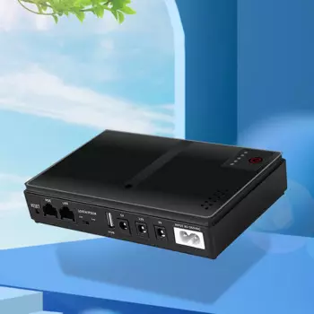 Портативный мини-источник питания, 10400 мАч, 5 В, 9 В, 12 В