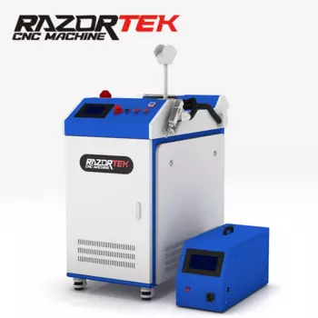 Портативный оптоволоконный лазерный сварочный аппарат Razortek, 2024 кВт/2 кВт/3 кВт, Raycus, 4 в 1, металлическая форма из нержавеющей стали, простое алюминиевое стекло