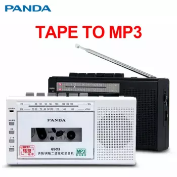 Портативный радиоприемник AM/FM, двухдиапазонный радиоприемник с микрофоном, аппарат для транскрипции