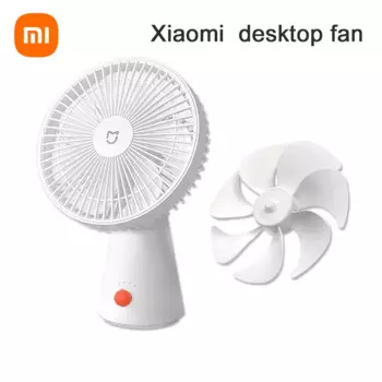 Портативный вентилятор Xiaomi Mijia, 2 в 1, 4000 мАч, 4 режима