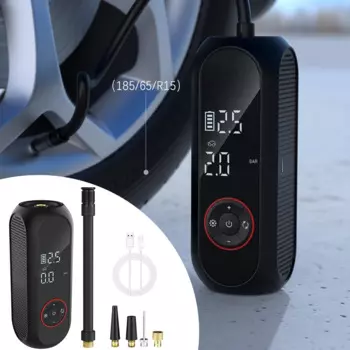 Портативный воздушный компрессор 0-150psi/10 бар, 50 л/мин