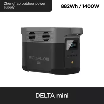 Портативный высокомощный мобильный мини-источник питания EcoFlow Delta с быстрой зарядкой 220 В/1400 Вт