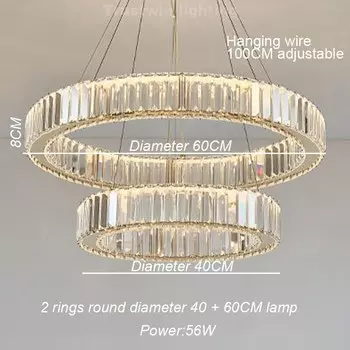 Потолочная люстра Trustwin lighting золотистого цвета