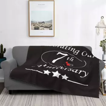 Праздничная повязка на 7 ° юбилей, повязка на cama, toalla, Manta с капучиком, manta для детей