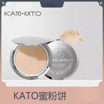 Прессованная пудра для макияжа Kato, контроль жирности, долговечный консилер, водостойкая невидимая пудра для пор, несъемная пудра, косметика для макияжа