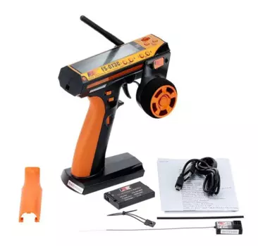 Приемник радиоконтроллера Flysky FS-GT3C FS GT3C 2,4G 3CH RC CAR System /w battery GR3E