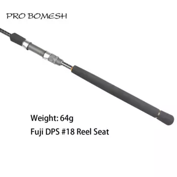 Pro Bomesh 1 комплект 64 г Fuji DPS 18 # Спиннинг EVA ручка комплект морской углеродный стержень лодка прутик с ручкой набор DIY Удочка Полюс аксессуар