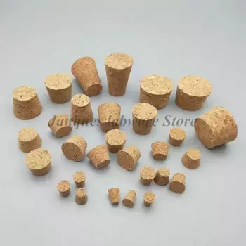 Пробковые заглушки для бутылок 100 шт.