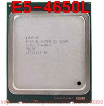Процессор Intel ЦП Xeon, процессор SR0QS 2,6 ГГц, 8 ядер, 20 м, LGA2011, E5 4650L, бесплатная доставка