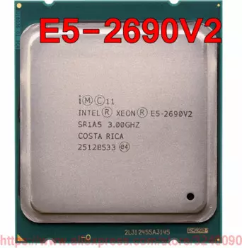 Процессор Intel ЦП Xeon, процессор SR1A5 3,0 ГГц 10 ядер 25M LGA2011 E5 2690V2, процессор 2690 V2, бесплатная доставка, V2, Быстрая отправка