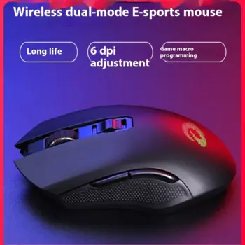 Профессиональная Беспроводная игровая мышь Dalyou для ноутбука, игровой офисный компьютер, перезаряжаемая