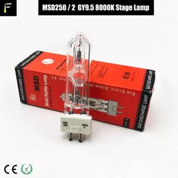 Профессиональная галогеновая лампа Fengtexi MSD250/2 30H Gy9.5 250Вт