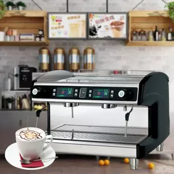 Профессиональная Кофемашина Astar, 9 бар, 2 группы, двойной котел, кофемашина для эспрессо