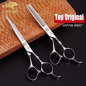 Профессиональные Парикмахерские ножницы из стали 440c, 6,0 дюйма
