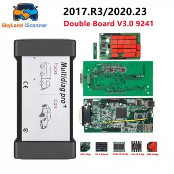 Профессиональные реле Multidiag Pro + TCS V3.0 9241 2017.R3 2021,11 USB и BT V3.0 NEC для OBD2 автомобилей и грузовиков, быстрая доставка