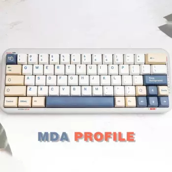 Профиль MDA, соевое молоко, 141 клавиш/набор, колпачки клавиш PBT, краситель SUB, сделай сам, пользовательский колпачок клавиш для MX Switch, механическая клавиатура для игр