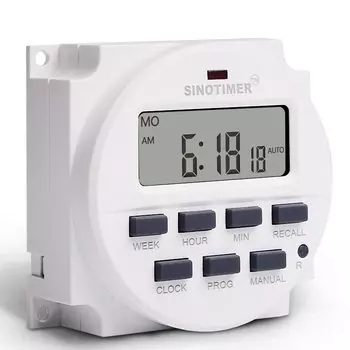 Программируемое реле времени SINOTIMER TM618N-4 12В