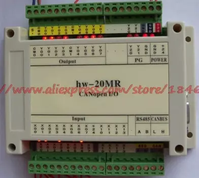 Программируемый контроллер 20MR CANopen Remote I/O, независимые права интеллектуальной собственности
