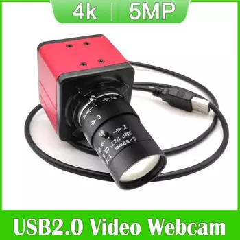Промышленная 4K CCD IMX415 Usb веб-камера HD 3 Мп 2,8-12 мм варифокальный объектив IMX335 датчик 5 Мп USB видеокамера для ПК UVC OTG Plug and Play