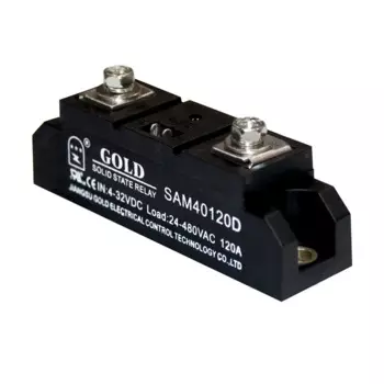 Промышленное Однофазное твердотельное реле 150A SAM40150D DC управляемый модуль переменного тока