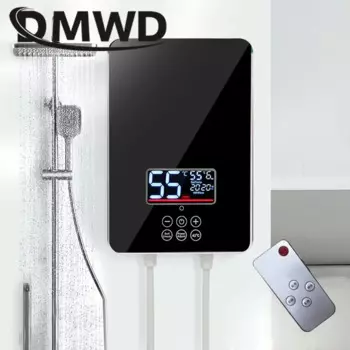Проточный Электрический водонагреватель DMWD, с светодиодный Том дистанционного управления
