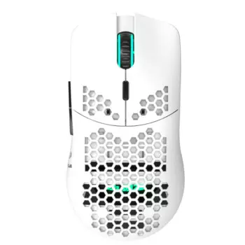 Проводная игровая мышь Ajazz AJ390, Офисная Портативная оптическая мышь с 7 кнопками, для Windows 7/8/10, белого цвета