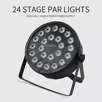 Прожектор Par AICPOSE RGBW 4 в 1 24x12 Вт