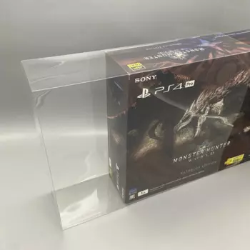 Прозрачная защитная коробка для MONSTER HUNTER WORLD, коллекционные коробки для PS4 PRO 7000 7100, игровой чехол для консоли, прозрачный чехол для дисплея