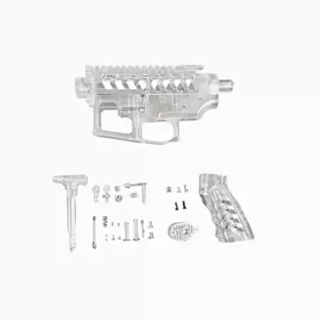 Прозрачный ресивер M4 Shell AR для украшения стола, офиса, гостиной, Кабинета