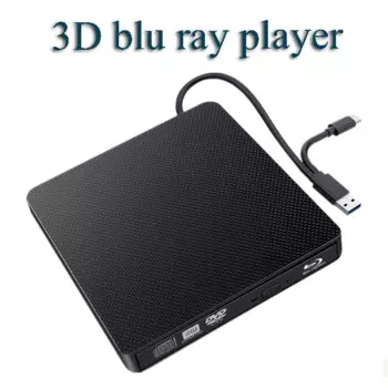 Прямая продажа с фабрики USB 3.0 DVD-плееры Внешний DVD-записувач Портативный Blu-Ray DVD-плеер