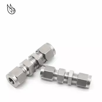 Прямой соединитель перегородки из нержавеющей стали SS304
