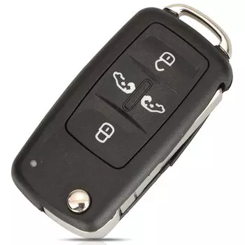 Пульт дистанционного управления jingyuqin 5BTN 315/433 МГц ID48 для Volkswagen Sharan Multivan Caravelle 5K0837202AD/7N0837202F HU66 Blade