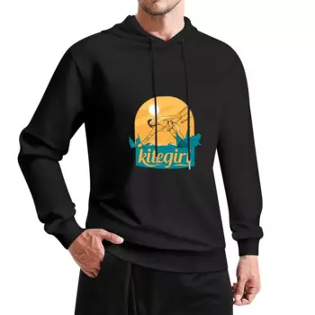 Пуловер Kitegirl с капюшоном, модная мужская одежда в корейском стиле, пуловер