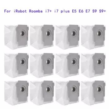 Пылесборник для iRobot Roomba i7 + i7 Plus E5 E6 E7 S9 S9, сменные мешки для робота-пылесоса Roomba i7 + i7 plus E5 E6 E7, 10 шт.